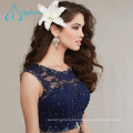 Scoop Floor Length Lace Appliques Real Sample Quinceanera Dress